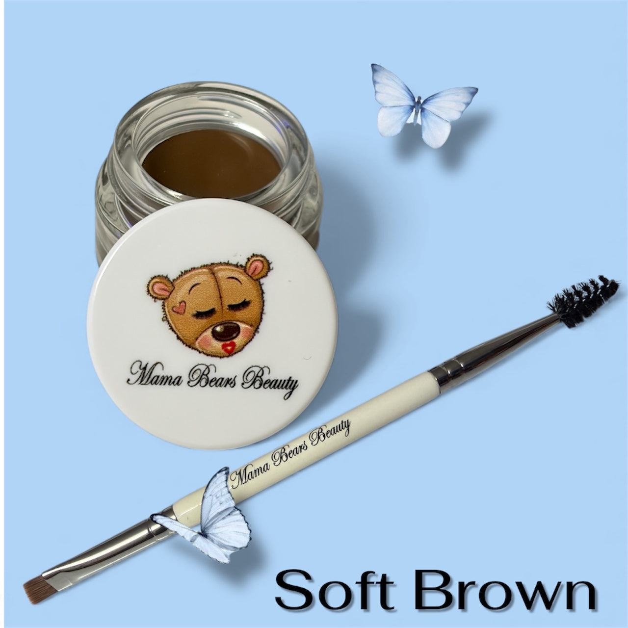 Eyebrow Pomade/Brush Set